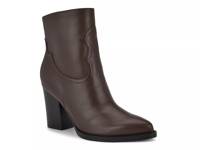 Tay Tay Bootie Dark Brown Leather view