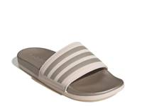 Adilette Comfort Stripe Slide Sandal - Women's Beige/Taupe view
