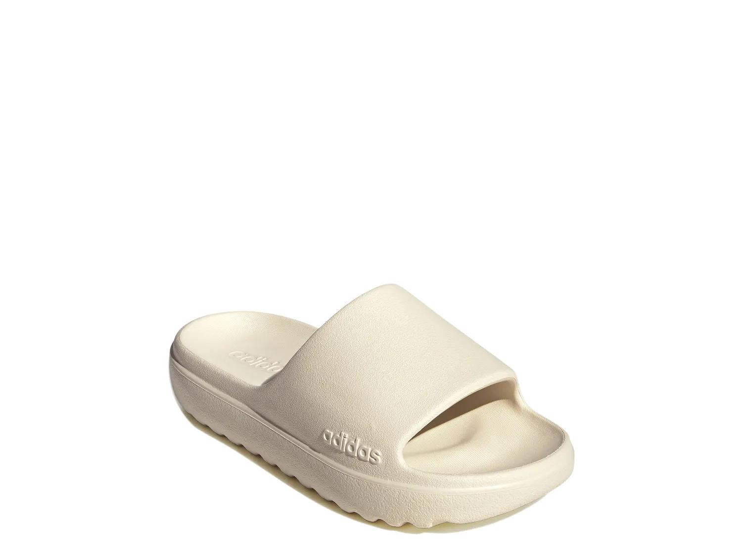 adidas Lumia Sandal Kids' | Boy's | Off White | Size 5 Youth | Sandals | Athletic