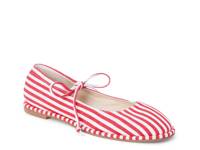 Gerry Flat Red/White Stripe view