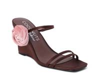 Rosa Wedge Sandal Chocolate Brown view