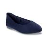 Cleo Style Ballet Flat Navy view