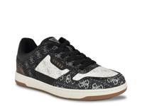 Tirry Sneaker - Men's Black/White Logo Print view