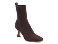 Glamor Knit Bootie Dark Brown view