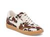 Notice Stitch Sneaker White/Brown/Black Cow Print view
