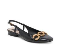 Ramano Flat Midnight Blue Crinkle Leather view