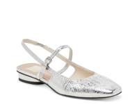Rianne Flat Silver Distressed view