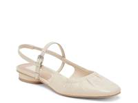 Rianne Flat Ivory Crinkle view