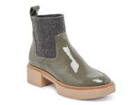 Saline H20 Platform Bootie Dark Olive Green view
