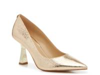 Clara Pump Gold Metallic view