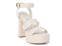 Savage Platform Sandal Bone view