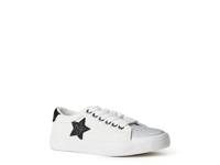 Star Sneaker - Kids' White/Silver Metallic/Black Metallic view