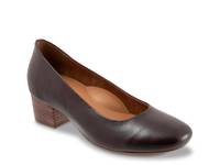 Lynn Pump Deep Merlot Red view