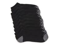 Terry Men's No Show Socks - 10 Pack Black view