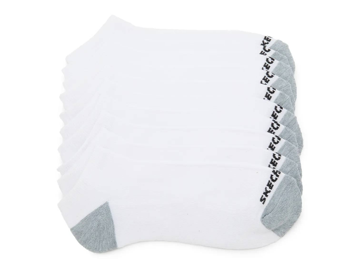 Terry Men's No Show Socks - 10 Pack