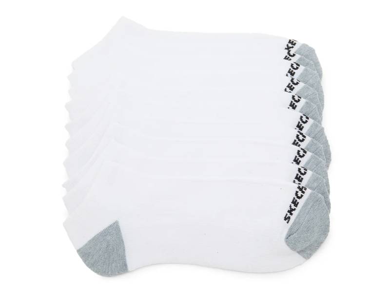 Terry Men's No Show Socks - 10 Pack