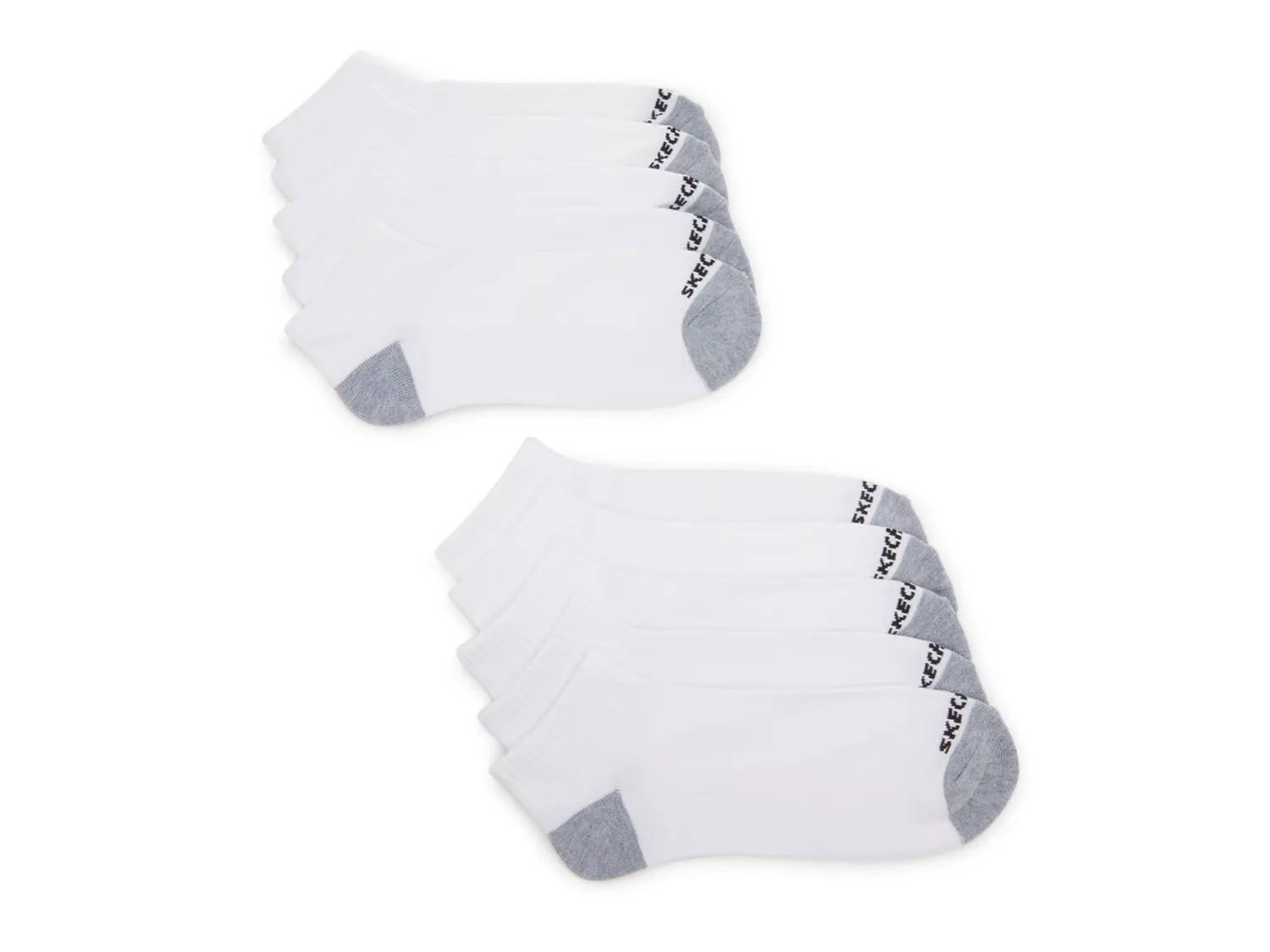 Terry Men's No Show Socks - 10 Pack