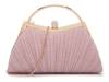 Glitter Pleated Satchel Light Pink view
