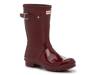 Original Short Gloss Rain Boot - Women's Dark Red Cranberry view