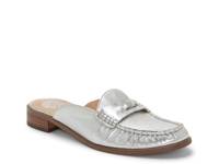 Cobby Mule Silver Metallic Leather view