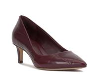 Kehlia Pump Red Croc Print Leather view