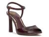 Lilah Sandal Plum Leather view