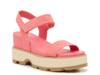 Joanie IV Wedge Sandal Coral view