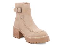Toula Platform Bootie Sand Amber view
