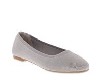 Brendy Ballet Flat Silver Metallic view