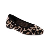 Brendy Ballet Flat Brown Leopard Print view