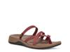 Tirra Traveler Sandal Burgundy view