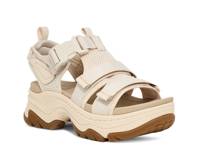 Hurricane Ampsole Gaila Platform Sandal Off White view