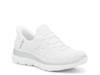 Hands Free Slip-Ins Summits Brilliant Shine Slip-On Sneaker - Women's White view