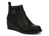 Zinfandel Wedge Bootie Black view