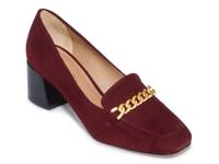 Avery Pump Dark Red Suede view