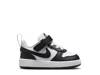 Court Borough Low Recraft Sneaker - Kids' White/Black view
