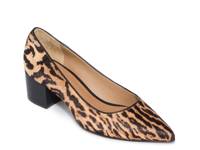 Millie Pump Black/Tan Stripe Print view