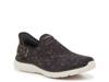 Hands Free Slip-Ins Virtue Sleek Slip-On Sneaker Tan/Black Leopard Print view