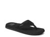 The Layback Flip Flop Black view