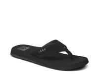 The Layback Flip Flop Black view
