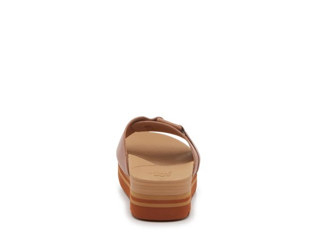 Banded Horizon Buckle Slide Sandal - Women's