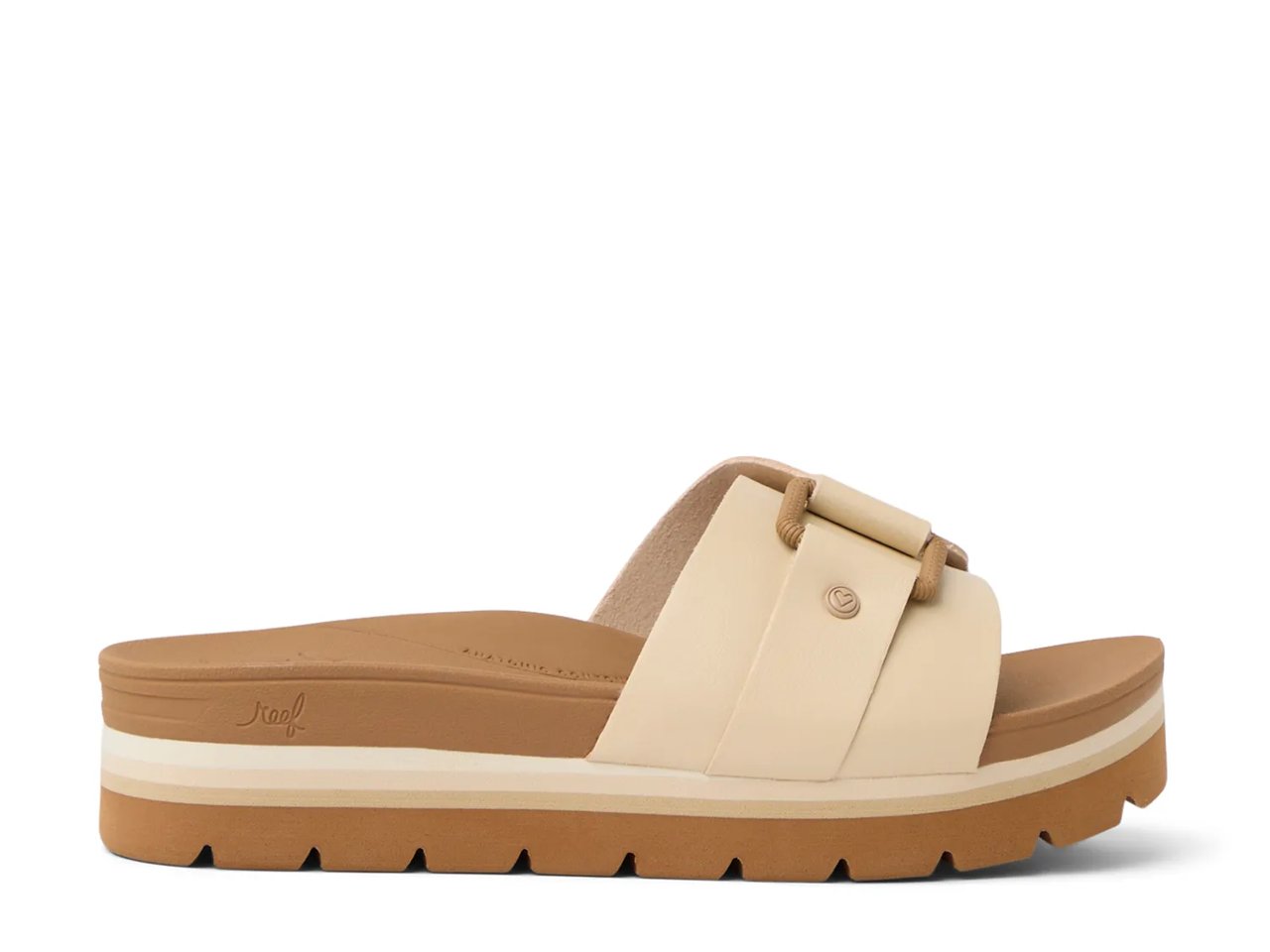 Banded Horizon Buckle Slide Sandal - Women's