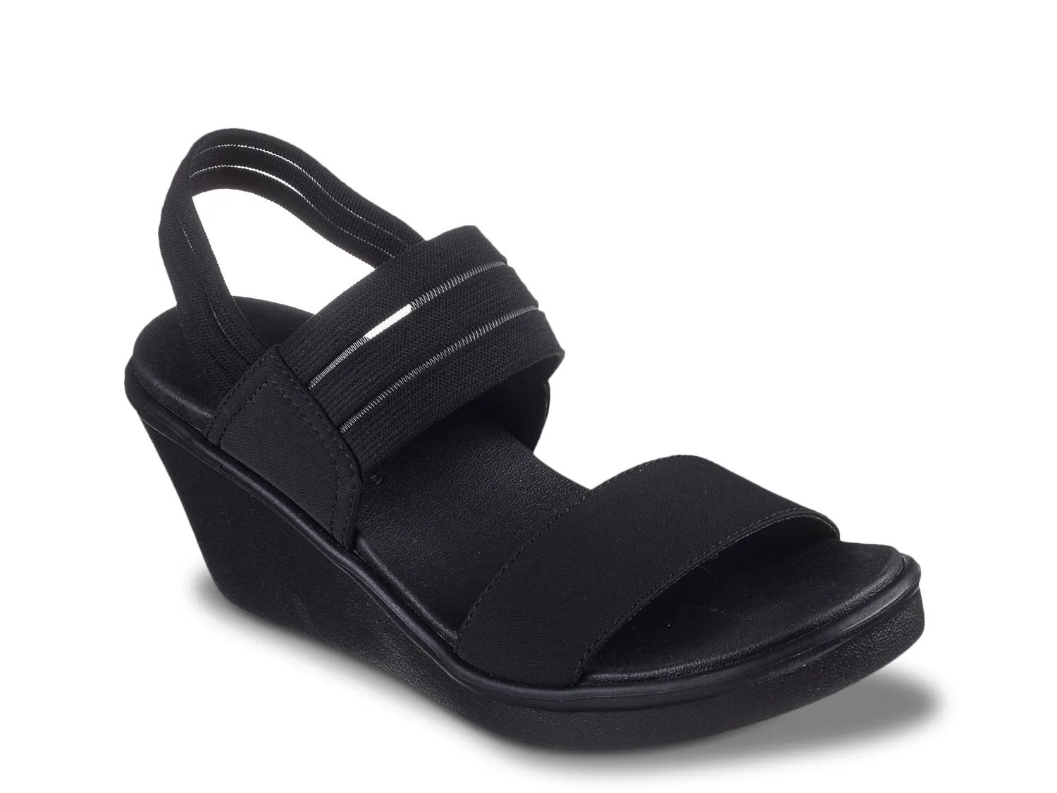 Skechers Cali Rumble On-Night Flirt Women's Sandal - Black Size 11