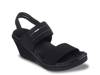 Cali Rumble On Night Flirt Wedge Sandal Black view