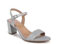 Bristol Sandal Silver Glitter view