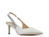 Janie Pump White Textile view