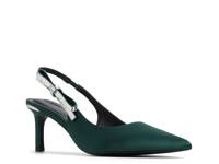 Janie Pump Green Textile view