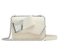 Livia Leather Crossbody Bag Off White view