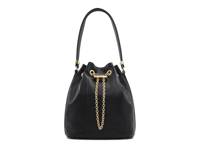 Auryn Leather Bucket Bag Black view