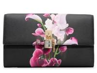Cyra Clutch Black/Pink Floral Print view